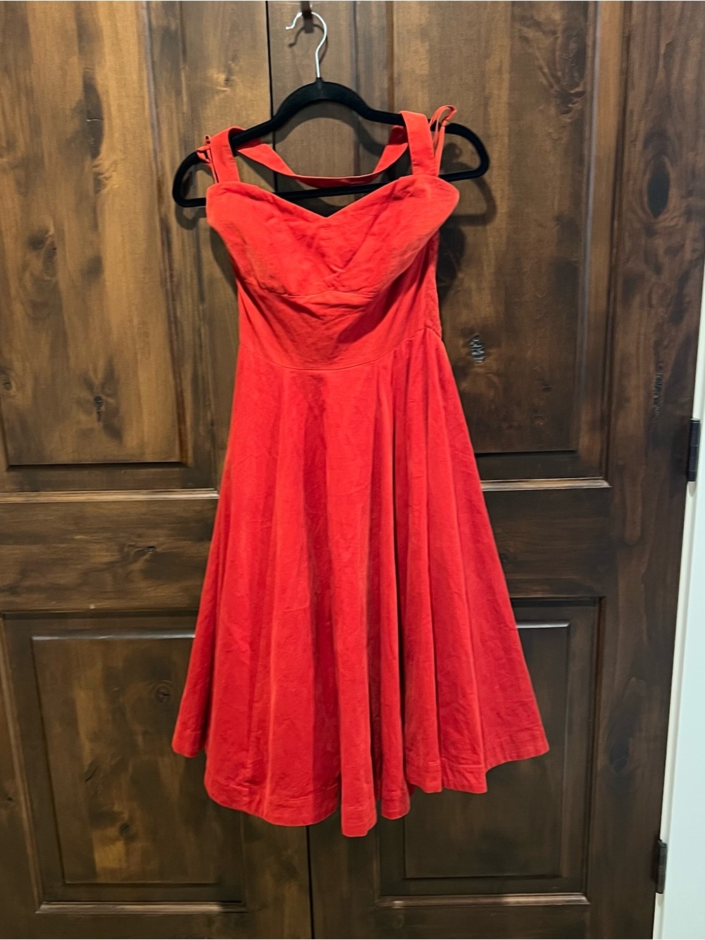 Anthropologie Girls from Savoy Rodna Corduroy Halter Vintage Pinup Dress NWT - Picture 4 of 10